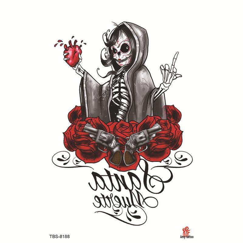 Wasserdichtes Ganzarm Totemsymbol Tattoo Aufkleber Set