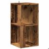 VidaXL Corner Cabinet Old Wood 33x33x67 Cm Engineered Wood, Corner Shelf, Bookcase, Display Cabinet, Bookshelf, 856718