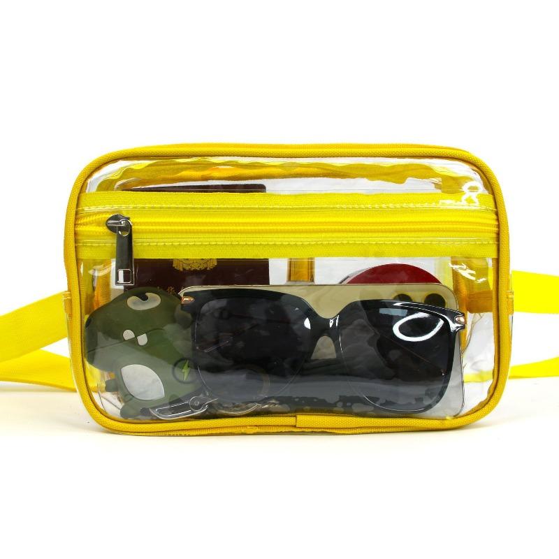Hot-selling PVC waterproof travel messenger bag, travel portable see-through storage bag, beach mobile phone bag