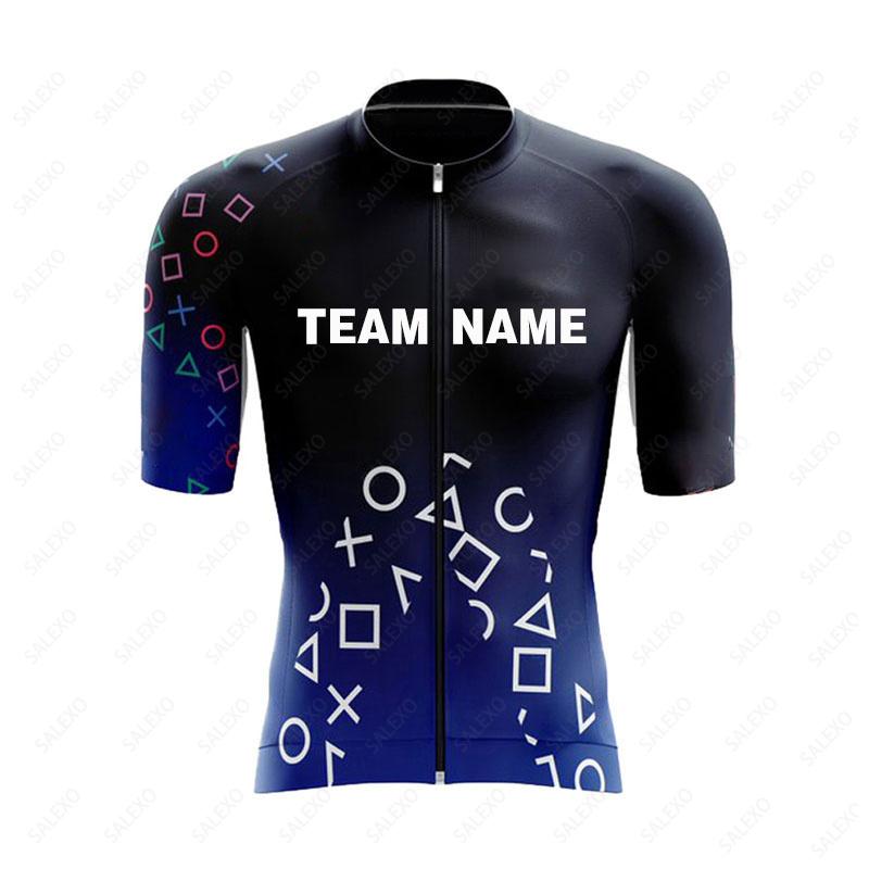 

Team Name Cycling Clothing Men Summer Bicycles Jersey Sets Mountain Bike Bib Shorts Breathable Maillot Shirts Ciclismo 5XL