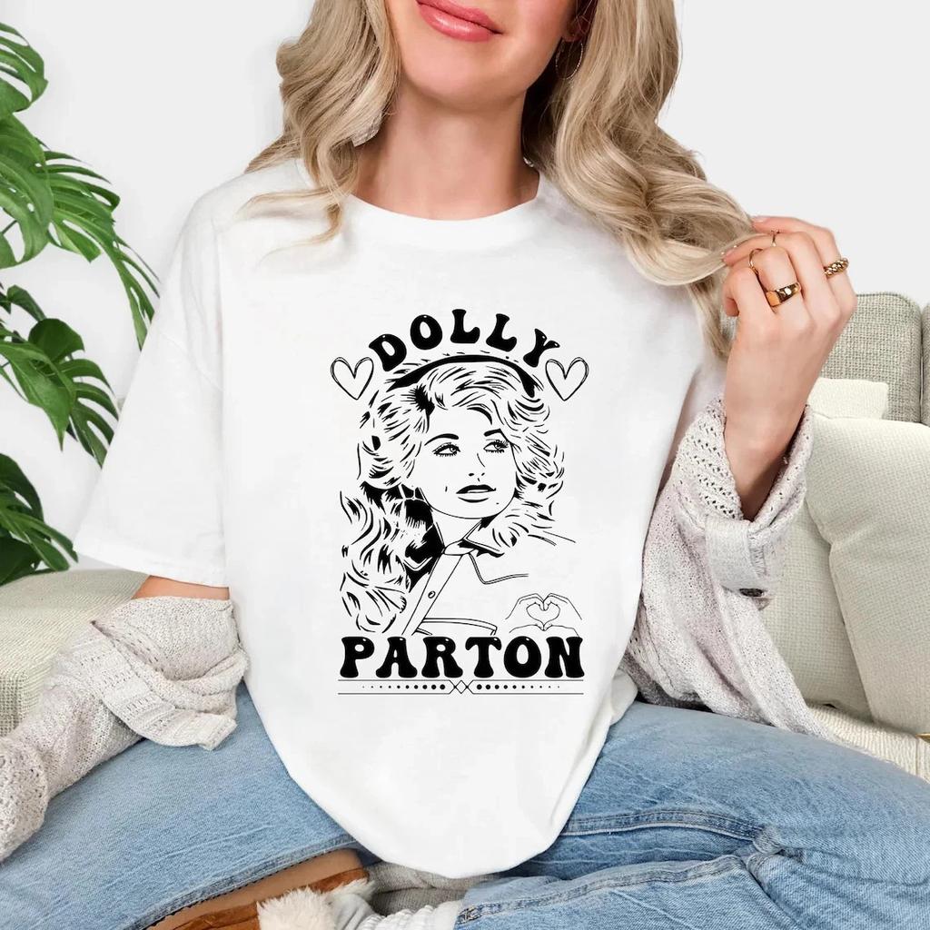 Dolly Parton Shirt, Retro Country Music Graphic Tee, Vintage Western Fan Gift