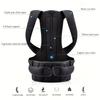 Black Back Posture Brace 5 Size Back Trainer Unisex Posture Corrector  Home Use