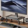 Monitor Stand With Adjustable Office Desk Organizers Storage Shelf for Computer Accessories Stable Metal Base