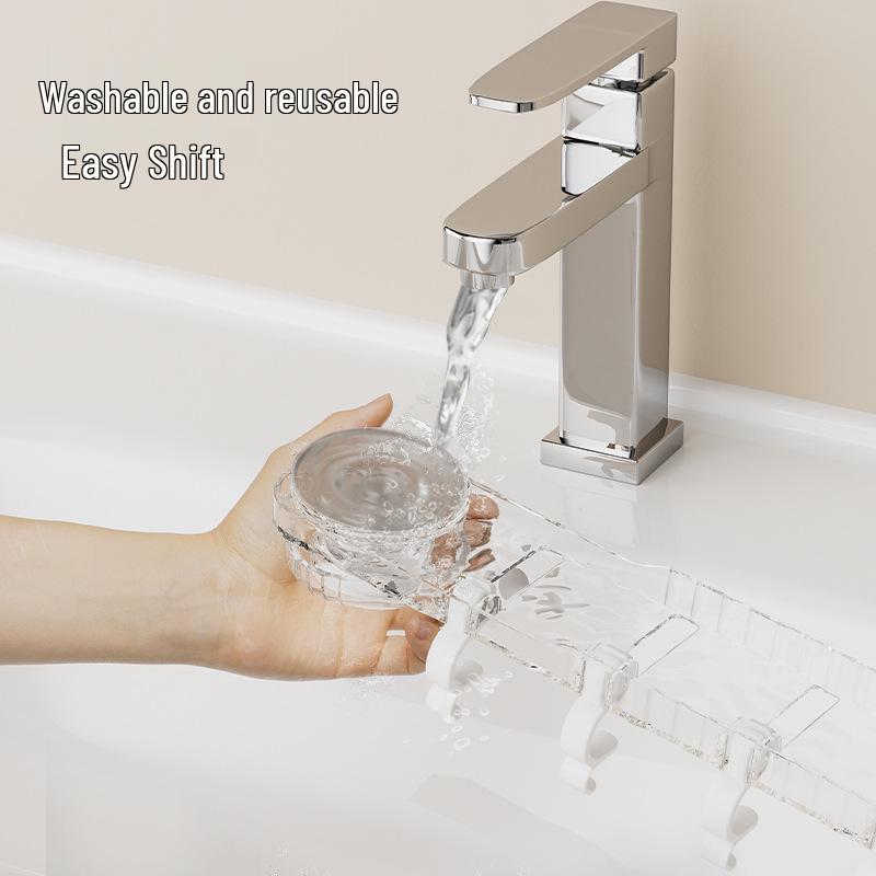 Punch-Free Rotating Suction Cup Bathroom Hook Hanger - Strong Load-Bearing, Seamless Adhesive, Toilet Door/Wall Use