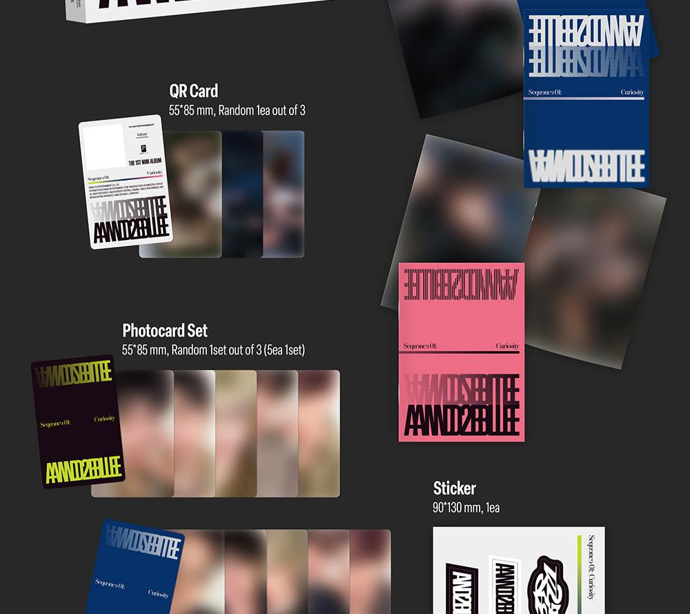 AND2BLE [Sequence 01: Curiosity] 1st Mini Album (POCAALBUM Ver.)