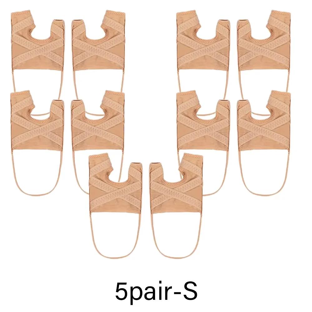 Oddychający, regulowany rękaw na halluksy z tkaniny, korektor palców, przekładka, separator, sportowe skarpety na halluksy, do biegania