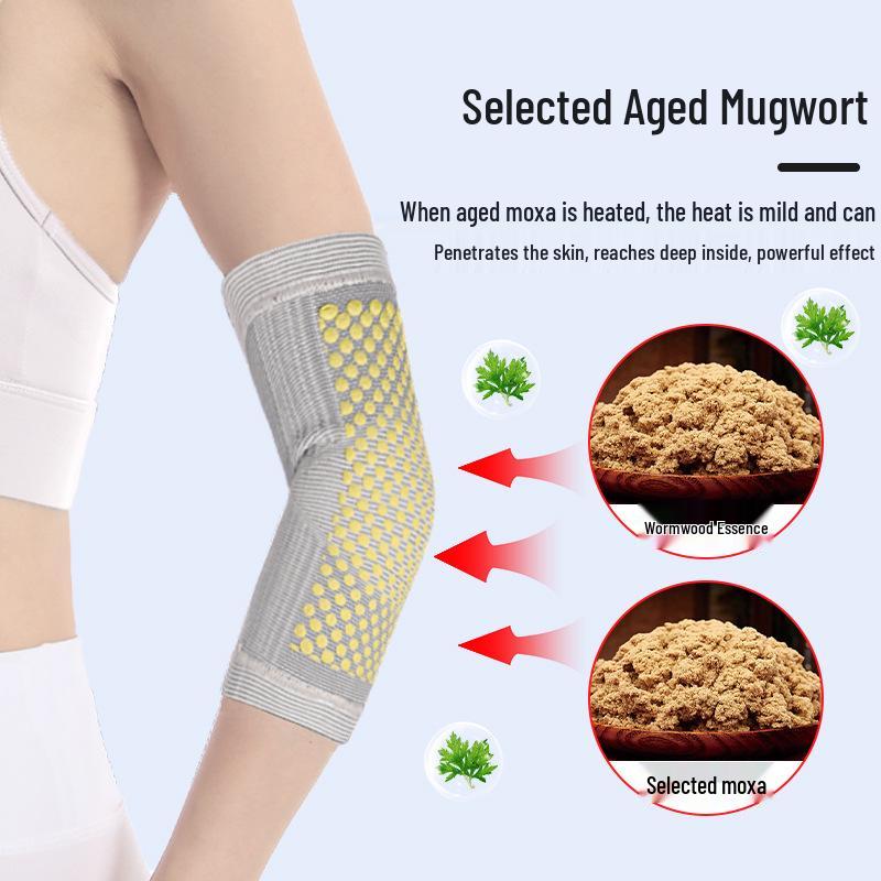 Graphene Heated Elbow Support: Cold-Proof, Warm Sleeve for Joint Sprain and Sports Use.
