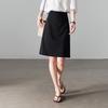 SOFSIL Women's High-Waisted A-Line Midi Skirt