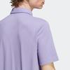 adidas Originals Blokepop Logo Print Short Sleeve Polo Shirt Men Polo Shirts Magic-Lavender IP7170