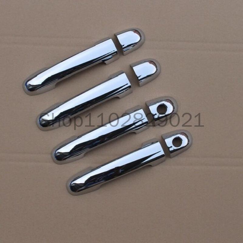 Chrome Car Side Door Handle Cover Trim Auto Exterior Accessories Stickers Styling For Hyundai i20 2008-2013 2012 2011 2010 2009