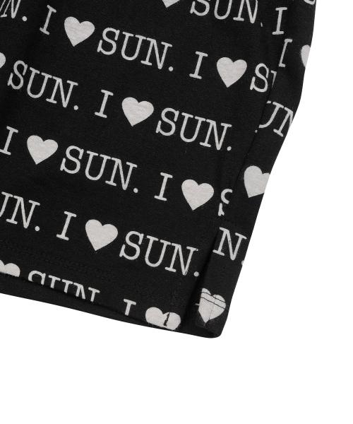 [Sonntags-Obstmarkt] I LOVE SUN TRUNK BLACK [Versand aus Korea] 100% Original