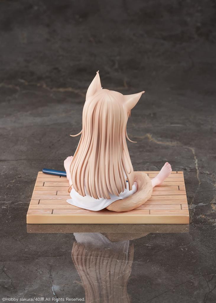 My Cat Is a Cute Girl Kinako Sitting Fish Complete Figure Limited Edition with Bonus Ver. 1/6