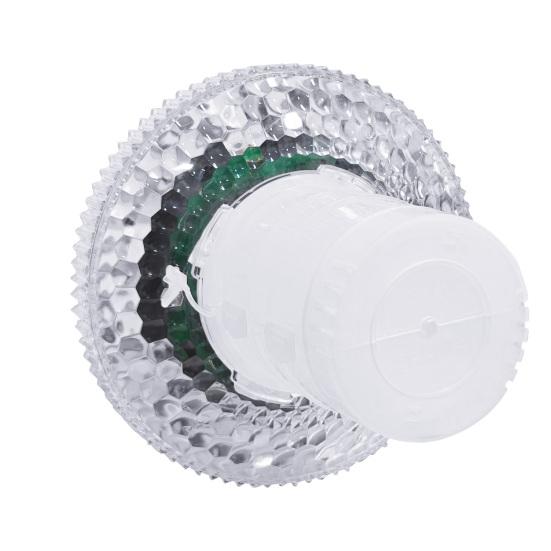Solar Pool Ionizer with RGB LED Light Mineral-Based Chlorine Reducer Swimming Pool Lights for Reduces Chemical And Maintenance Costs