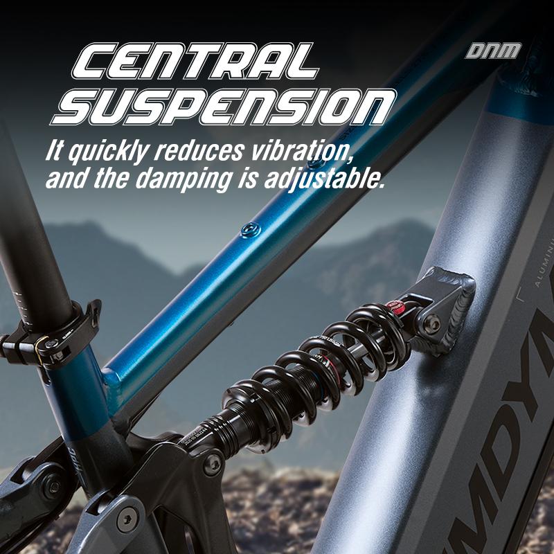 KIMDYMA K03 Adult Electric Bike, 48V20AH 960WH Battery, with Two 3000W Motors, 27.5-inch Wide Tyres, Electric Mountain Bike