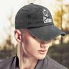 The Catfather Caps Mens Trucker Hat Pigment Black Womens Baseball Caps Gifts for Her Workout Hat