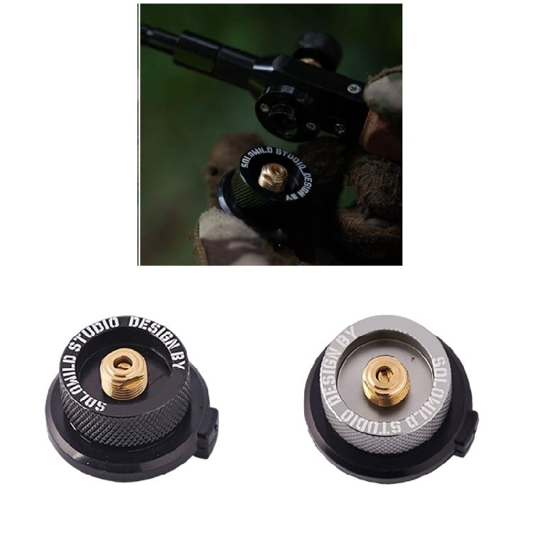 Aluminum Alloys Cylinders Cartridge Tanks Adapters Replacement Outdoor Camping Gas Tanks Connectors Converter Easy To Install