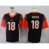 Mens NFL Jacksonville Jaguars Football Jersey Custom Number 9 Burrow 1 Chase 14 18 28 Premium Cotton Sportswear