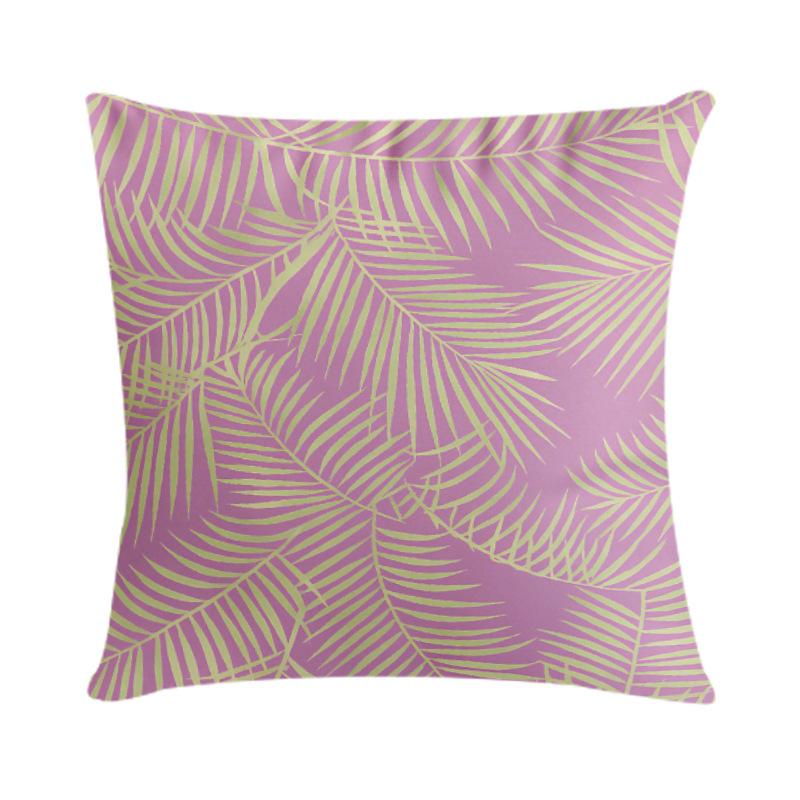 

Новая наволочка с горячим тиснением, высокоэластичный ПП хлопок, диван, прикроватный, для дома, спальни, татами, подушка 45 * 45Cm (including core)