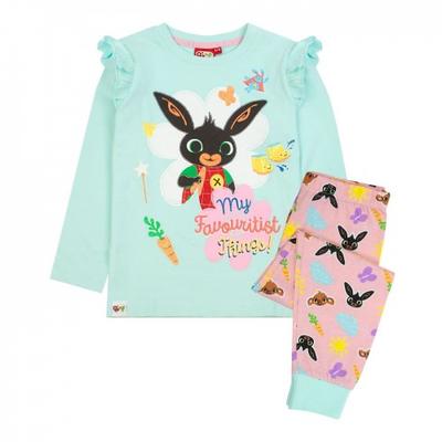 Langarm-Pyjama-Set mit Charakteren für Mädchen