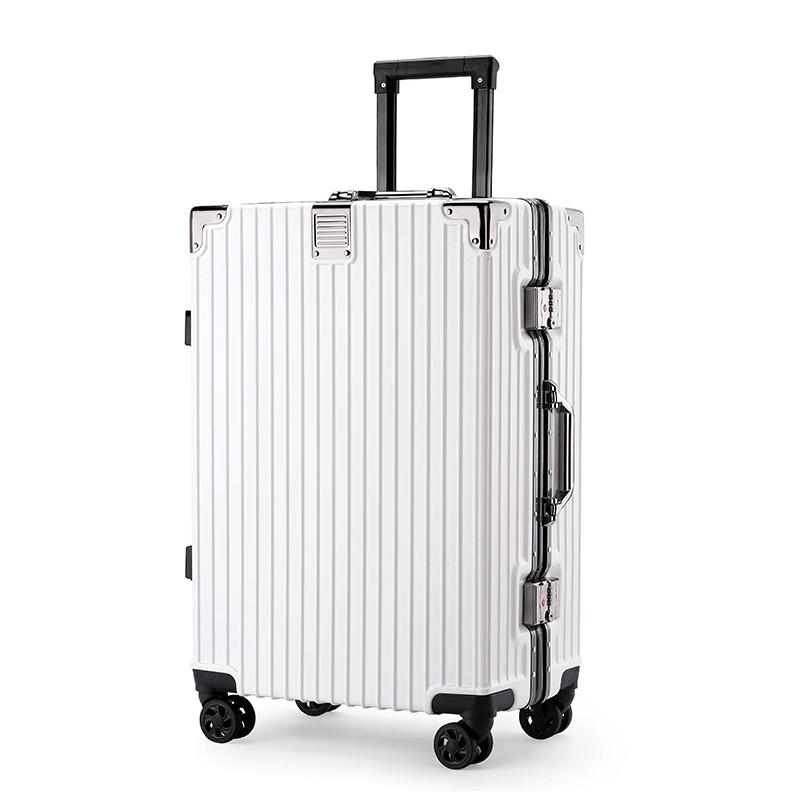 Ruish Aluminum Frame Spinner Luggage 24-inch