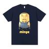 Rapper Kanye West Minye Lustiges Meme T-Shirt Damen Hip Hop Vintage Oversize T-Shirt Damen Freizeit Kurzarm-T-Shirts Mode