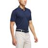 Adidas Core Performance Primegreen Polo Shirt Golf Logo Short Sleeve Men Polo Shirts Navy-Blue IU4442