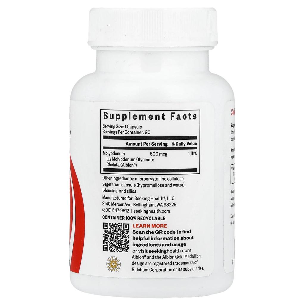 Molybdän, 500 mcg, 90 Kapseln
