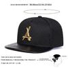 Unisex Metal Triangle Decoration Adjustable Flat Top Baseball Hat Mesh Snapback Caps Spring Summer Outdoor Sport Travel for Women Men