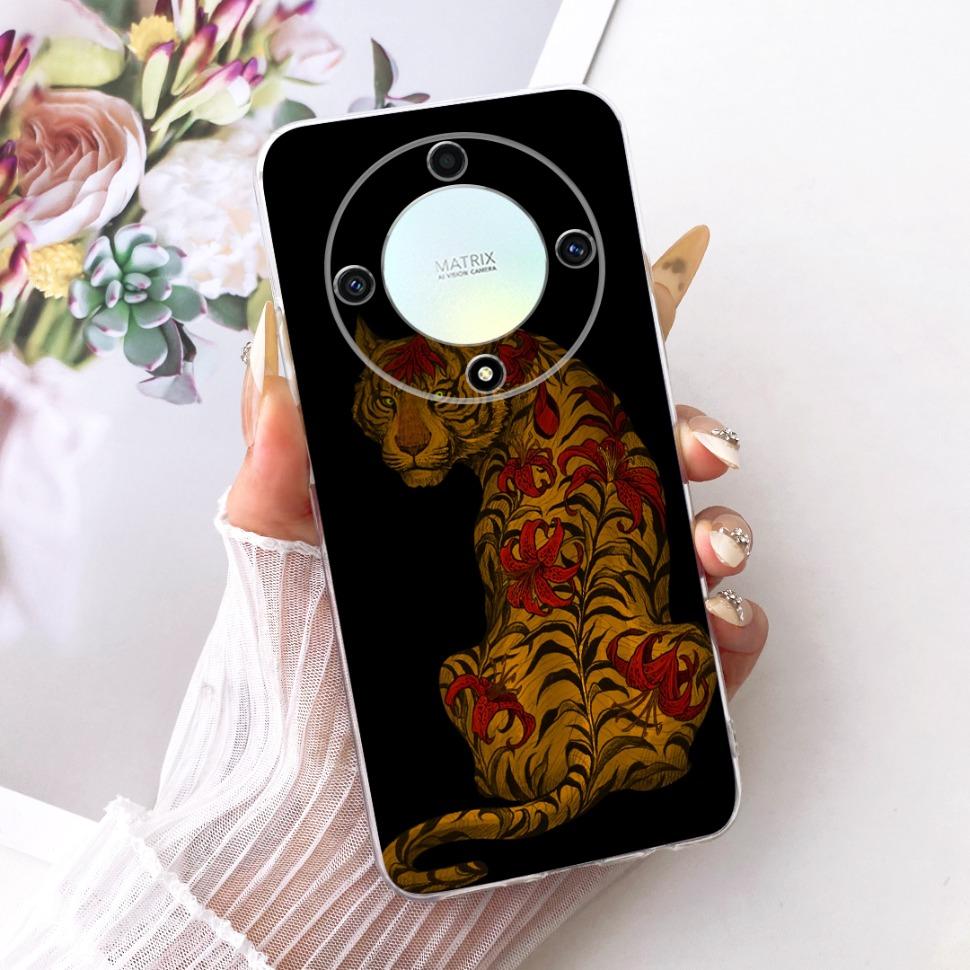 For Honor X9a 5G Case Magic 5 Lite Cover Dragon Cartoon Soft Silicone Phone Cases For Honor Magic5 Lite HonorX9a X 9a Bumper