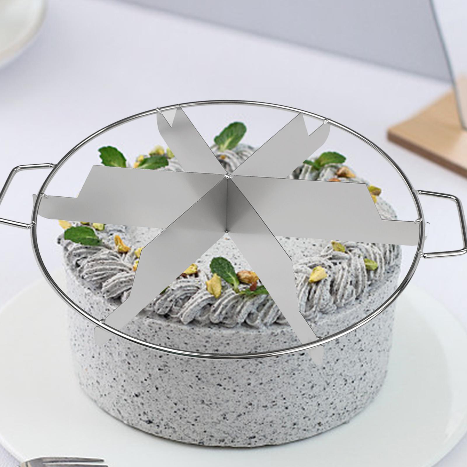 

Нож для нарезки торта Круговой резак Точное деление на порции 6-cut