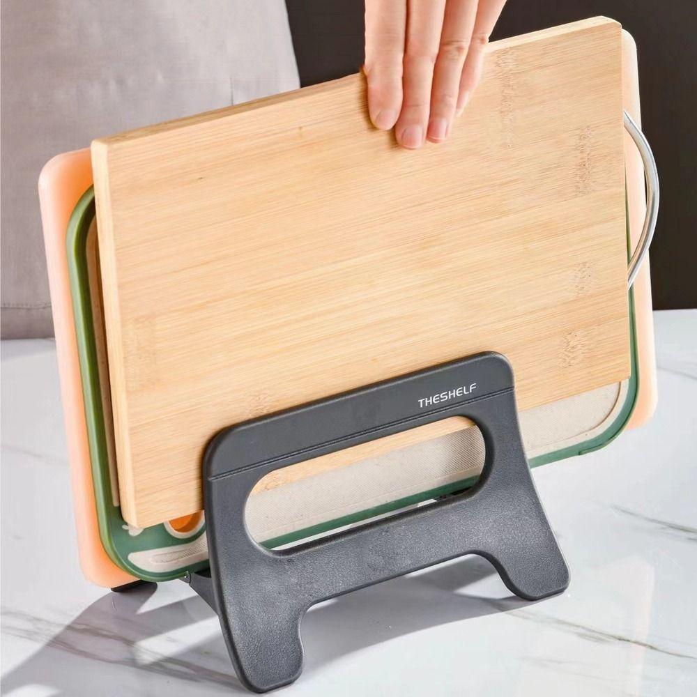 

Plastic Cutting Board Storage Rack Heavy Duty Chopping Board Rack Kitchen