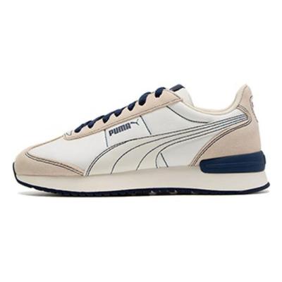 Chaussures de Skate Basses Antidérapantes Durables Unisexe Baskets Blanc Cassé 392899-04