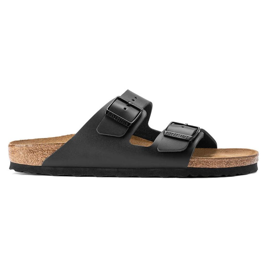 Birkenstock Arizona 51191 Regular Leather Strap EU Size 40 Sandal, Unisex, Black, (26.0cm)