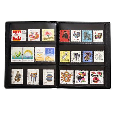 10 Pages 20 Sides Stamps Collection Album Empty Stamps Collecting Storage Book Collection Booklet Organizer Album