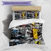 3pcs Duvet Cover Set (1*Duvet Cover + 2*Pillowcase, Without Core),Superheroes Print Bedding Set, Bedroom Decor, All‑Season, Birthday Gift