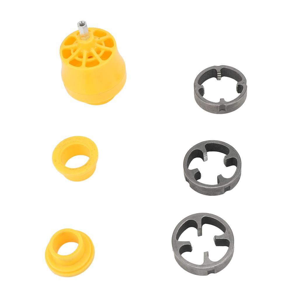 PVC Thread Maker Tool for Electric Drill 1 2in 3 4in 1in Pipe Threader Plumbing Tool Set for Professional Cutting