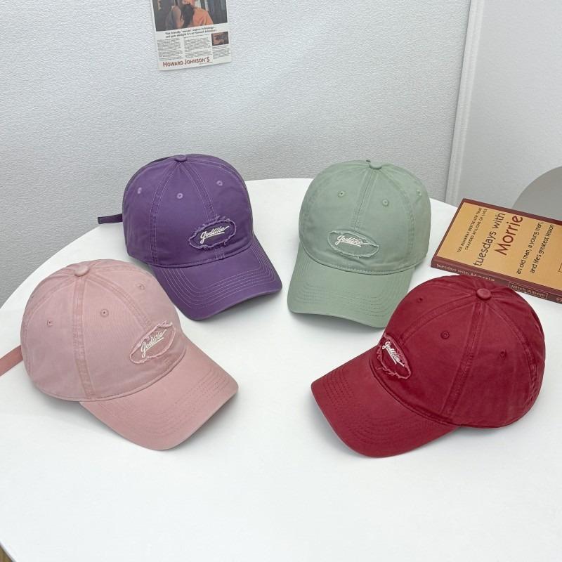 Hat Women's New Simple Letter Shade Cap Spring and Autumn Sunscreen Shade Sun Hat Men's Baseball