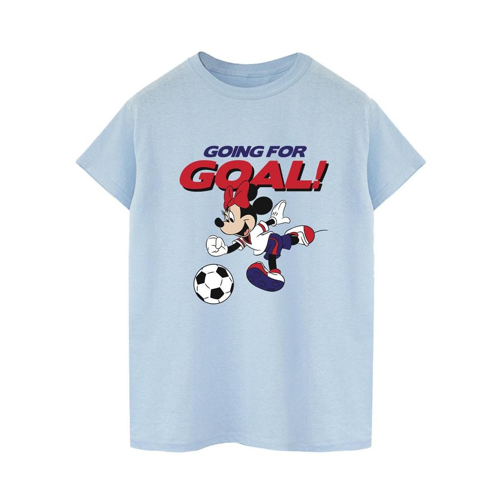 Disney Mens Minnie Mouse Going For Goal T-Shirt