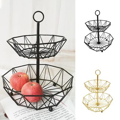 Iron Art DIY Fruit Basket Bar Επιτραπέζιο ράφι επιτραπέζιου υπολογιστή Πολλαπλών χρήσεων Creative Sundries Αξεσουάρ