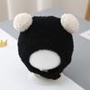 Windproof Baby Knit Hat Warm Ear Protection Hats Cute Beanie Cap