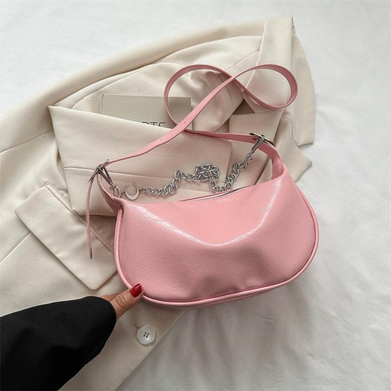 Stylish Pu Dumpling Shoulder Bag For Women In Trendy Fall Colors Ideal For Casual Commuting