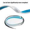 2pcs 45cm Car DRL Flexible Waterproof Headlight LED Strip Universal Auto Headlights RGB Turn Signal Yellow Brake Flow Lights