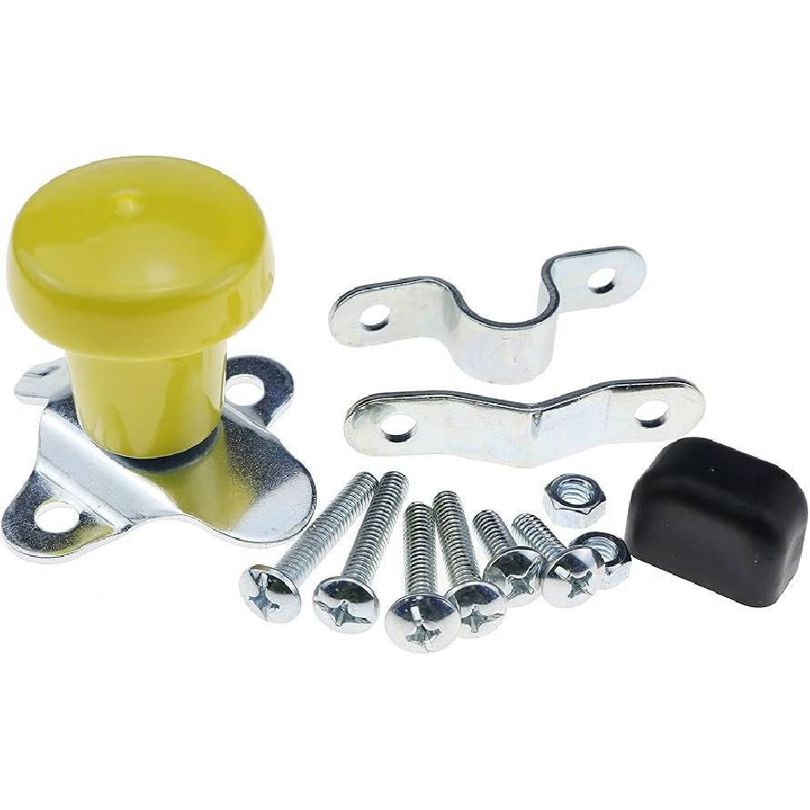 DVPARTS Red Universal Tractor Steering Wheel Spinner Knob Rubber Knob Steering Wheel Sleeve WSV122R For John Deere Case IH International Farmall And