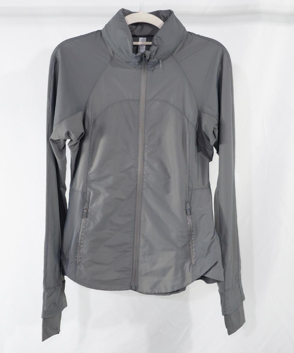 

Женская спортивная куртка Lulu-x Goal Smasher с защитой от ультрафиолета - Ice Silk, с длинными рукавами, не нагревается M