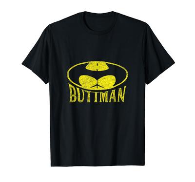 Batman T-shirt, Funny Adult Novelty. T-shirt
