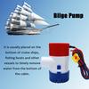 Bilge Pump1100GPH DC 12V Electric Water Pump For Aquario Submersible Seaplane Motor Homes Houseboat