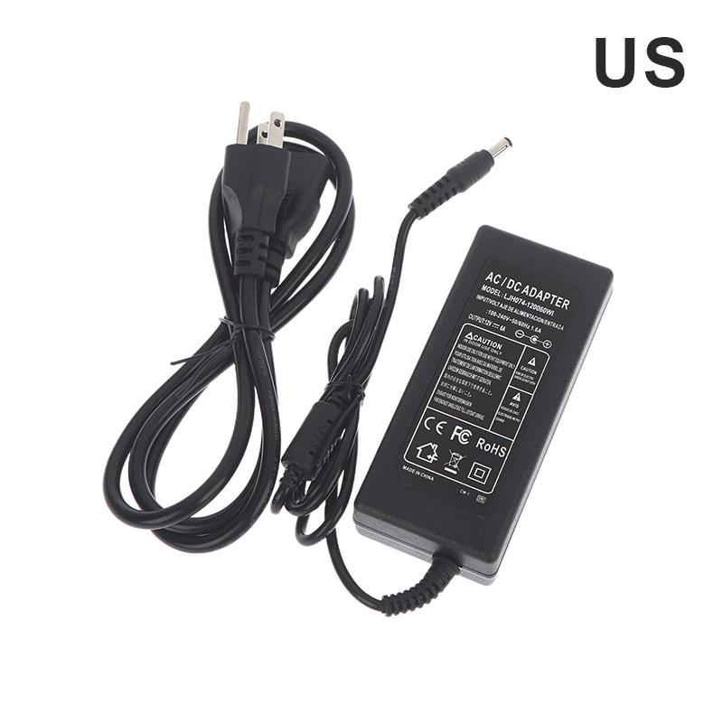 EU US Plug DC12V LED Power Supply 1A 2A 3A 4A 5A 6A 7A 8A Switch Transformer For WS2811 WS2815 LED Strip Light Adapter