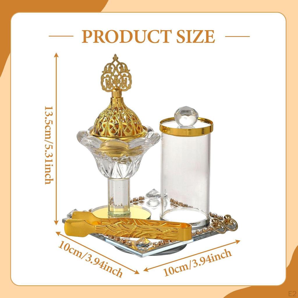 Arabian Burner Desktop Ornament Modern Party Favors Gift Versatile Cone Holder for Office Table