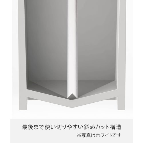 Yamazaki Jitsugyo Two-Way Dispenser, Square, Conditioner, Black, Approx. W7 X D7 X H23cm, Mist, 7894