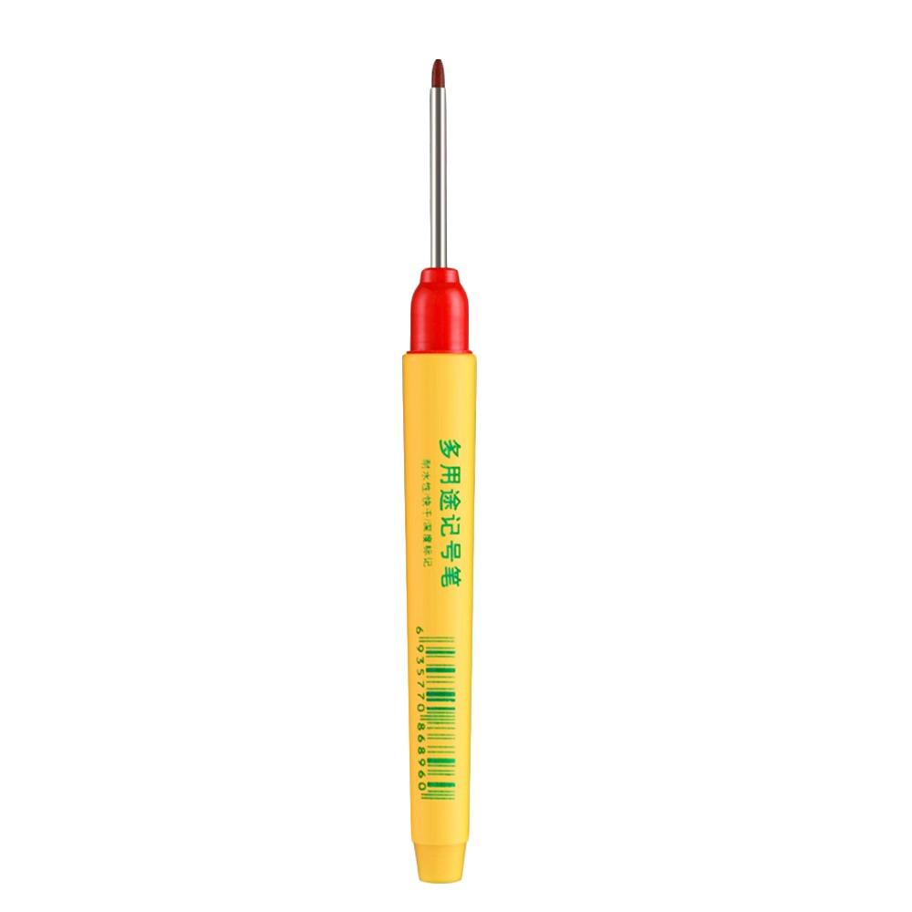 

Oil-Based Long Head Markers 33mm Long Head Black/Red/Blue Ink Deep-hole Marking Pen Waterproof Mark Pen Deep Hole Marking
